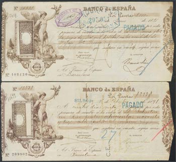 Set of 2 First Exchange of the ... 