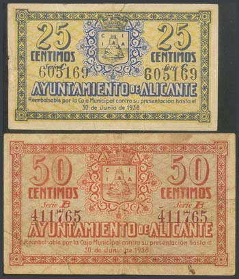 ALICANTE. 25 Cents and 50 Cents. June 17, ... 