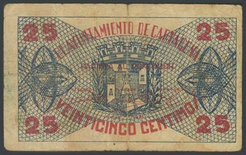 CARTAGENA (MURCIA). 25 cents. June 1937. ... 
