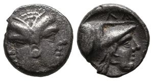 MISIA, Lampsakos. Diobolus. 3rd-4th century ... 