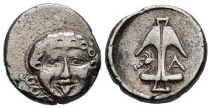 THRACIA, Apollonia Pontica. Drachm. (Ar. ... 