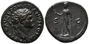 DOMICIANO. As. (Ae. 10,32g/26mm). 76-77 d.C. ... 