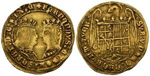 CATHOLIC KINGS (1474-1504). Double ... 