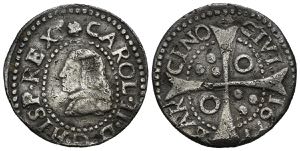 CARLOS II (1665-1700). Croat. (Ar. ... 