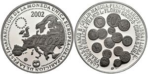 CONTEMPORARY. Iberian mints. Euro 2002. (Ar. ... 