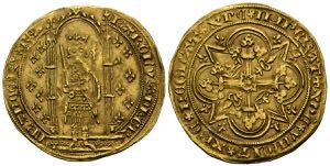 FRANCIA, Carlos V (1364-1380). Franc à ... 
