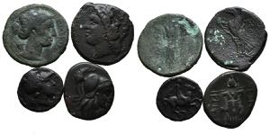 ANCIENT GREECE. Lot consisting of 5 Greek ... 