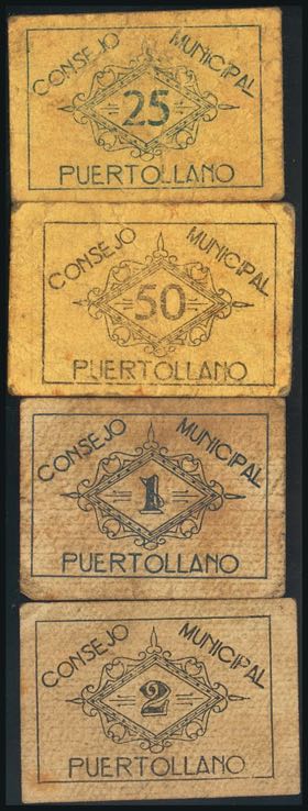PUERTOLLANO (CIUDAD REAL). 25 Céntimos, 50 ... 