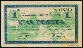 TAMARITE DE LITERA (HUESCA). 1 peseta. ... 