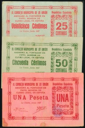 LA UNION (BARCELONA). 25 Céntimos, 50 ... 