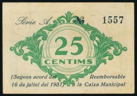 BALSARENY (BARCELONA). 25 cents. ... 