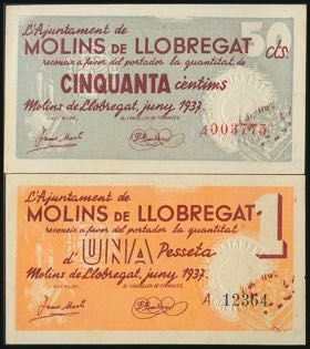 MOLINS DE LLOBREGAT (BARCELONA). 50 Cents ... 