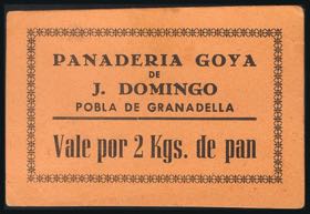 Vale de 2 Kilos de la panadería Goya de ... 