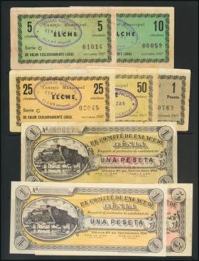 Set of 33 tickets of the Civil War ... 