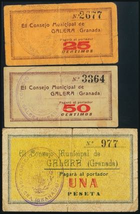 GALERA (GRANADA). 25 Céntimos, 50 ... 