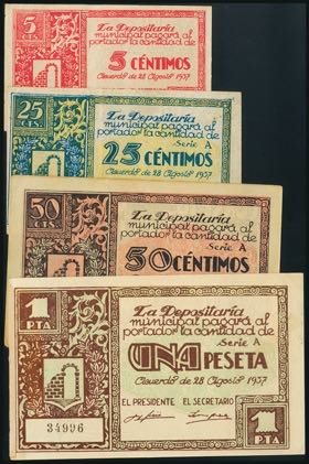 GRAUS (HUESCA). 5 Céntimos, 25 ... 