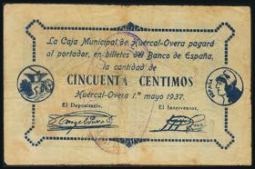 HUERCAL-OVERA (ALMERIA). 50 cents. ... 