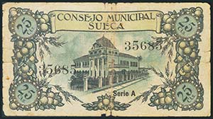 SUECA (VALENCIA). 25 Céntimos. 1 ... 