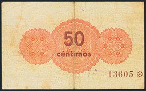 VILLENA (ALICANTE). 50 Céntimos. ... 