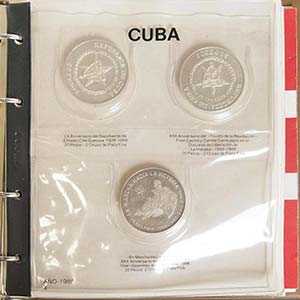 CUBA. Lote compuesto por 103 monedas ... 