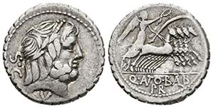 Q. ANTONIUS BALBUS. Denario. 83-82 a.C. ... 