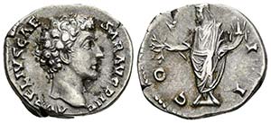 MARCO AURELIO. Denario. 145-147 d.C. Roma. ... 