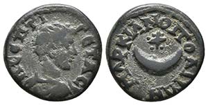 GETA. Ae17. 198-209 d.C. Marcianópolis ... 