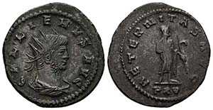 GALIENO. Antoniniano. 253-268 d.C. ... 