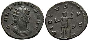 GALIENO. Antoniniano. 260-268 d.C. Roma. A/ ... 