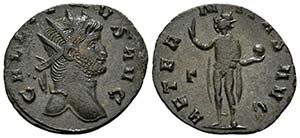GALIENO. Antoniniano. 260-268 d.C. Roma. A/ ... 