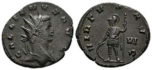 GALIENO. Antoniniano. 260-262 d.C. Roma. A/ ... 