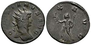 GALIENO. Antoniniano. 260-261 d.C. Roma. A/ ... 