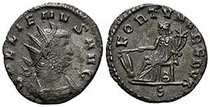 GALIENO. Antoniniano. 264-265 d.C. ... 