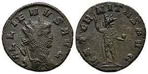 GALIENO. Antoniniano. 264-267 d.C. Roma. A/ ... 