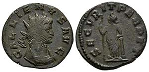 GALIENO. Antoniniano. 265-267 d.C. Roma. A/ ... 