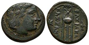 KASSANDER. Ae20. 316-297 a.C. Macedonia. A/ ... 