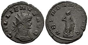 GALIENO. Antoniniano. 266 d.C. Roma. A/ ... 