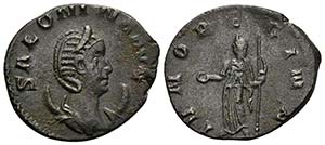 SALONINA. Antoniniano. 257-258 d.C. Roma. A/ ... 