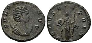 SALONINA. Antoniniano. 260-268 d.C. Roma. A/ ... 
