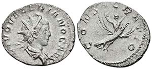 VALERIANO II. Antoniniano. 258 d.C. Colonia ... 
