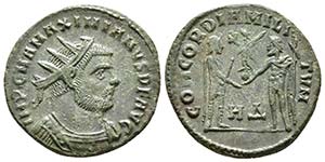 MAXIMIANO HERCULEO. Antoniniano. 286-305 ... 