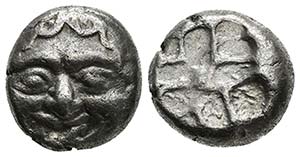 PARION, Mysia. Dracma. 500-475 a.C. A/ ... 