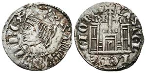 SANCHO IV. Cornado. (1284-1295). Burgos, B y ... 