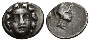 PISIDIA, Selge. Obolo. 350-300 a.C. A/ ... 