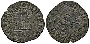 ENRIQUE IV. Blanca. (1454-1474). Toledo. AB ... 
