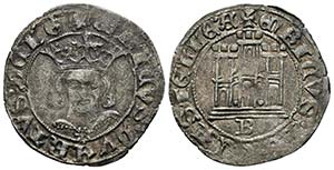 ENRIQUE IV. 1/2 Cuartillo. (1454-1574). ... 