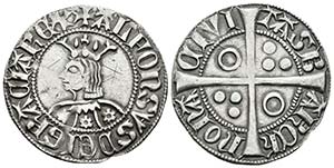 ALFONSO III. Croat. (1327-1336). Barcelona. ... 
