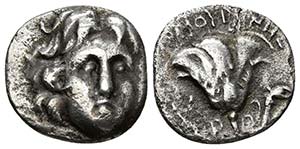 RHODOS, Rhodas. Dracma. 229-205 a.C. ... 