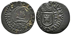 FELIPE IV. 4 Maravedís. 1661. Sevilla R. ... 