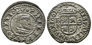 FELIPE IV. 8 Maravedís. 1662. Burgos R. ... 